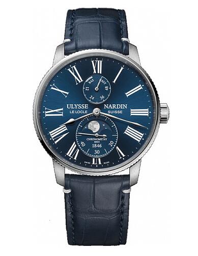 Ulysse Nardin Marine Torpilleur Moonphase 42mm Replica Watch Price 1193-310LE-3A-175/1A